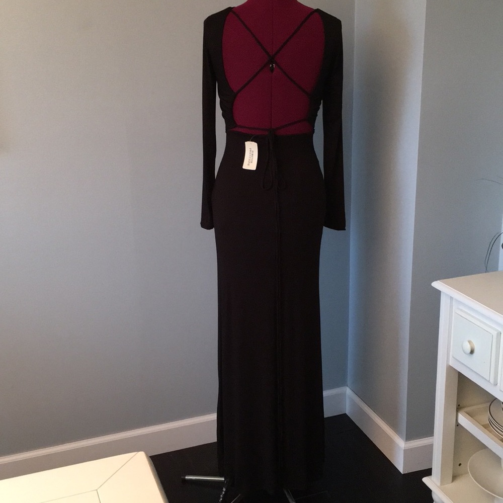 Long Sleeve Maxi Dress-NWT